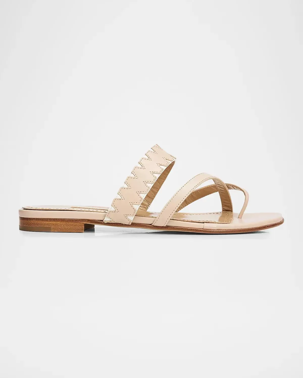 Susonda Leather Sandals by Manolo Blahnik