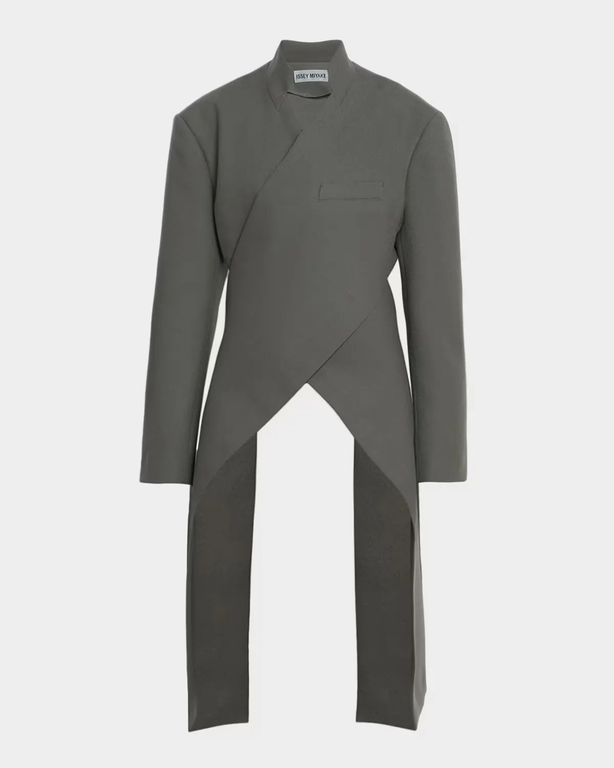 Calligraph Wool Jacket by Issey Miyake