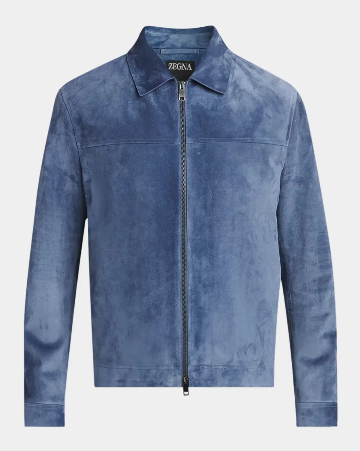 Suede Full-Zip Blouson by ZEGNA
