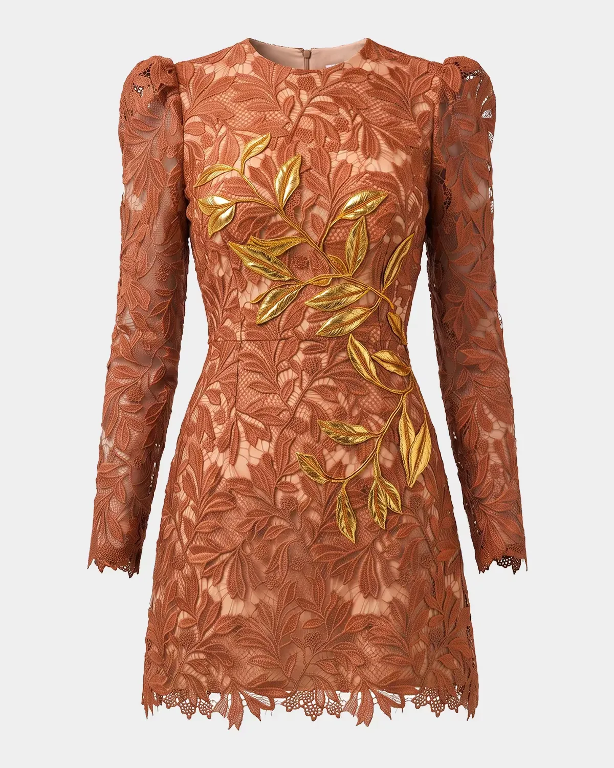 Savannah Floral Lace Mini Dress by HELSI