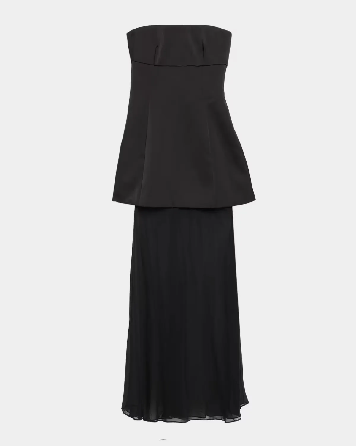 Avidan Sheer-Skirt Gown by SIMKHAI