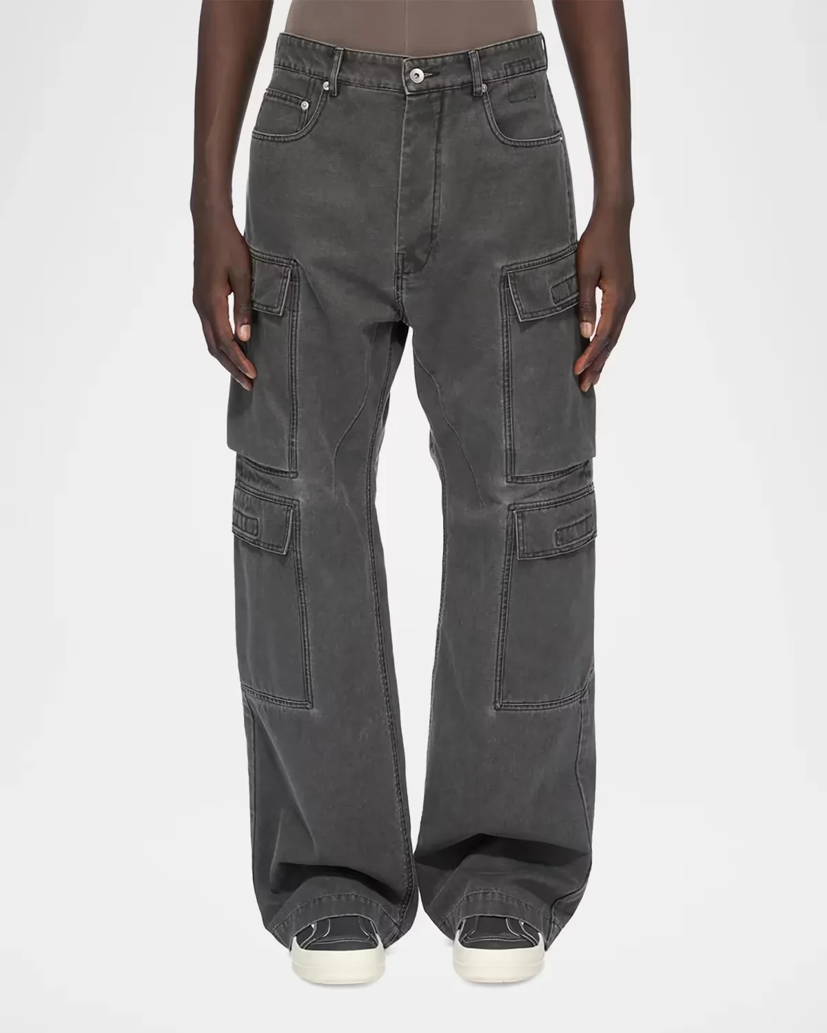 Denim Cargo Jeans by Rick Owens