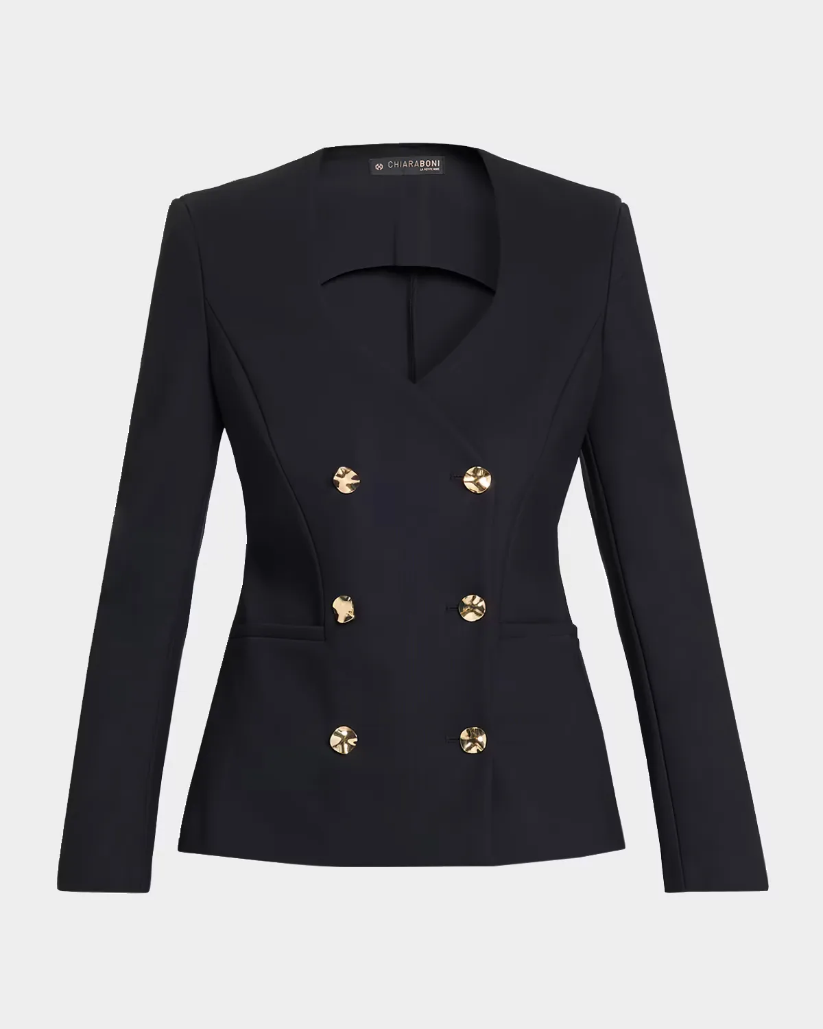 Hester Double-Breasted Blazer by Chiara Boni La Petite Robe