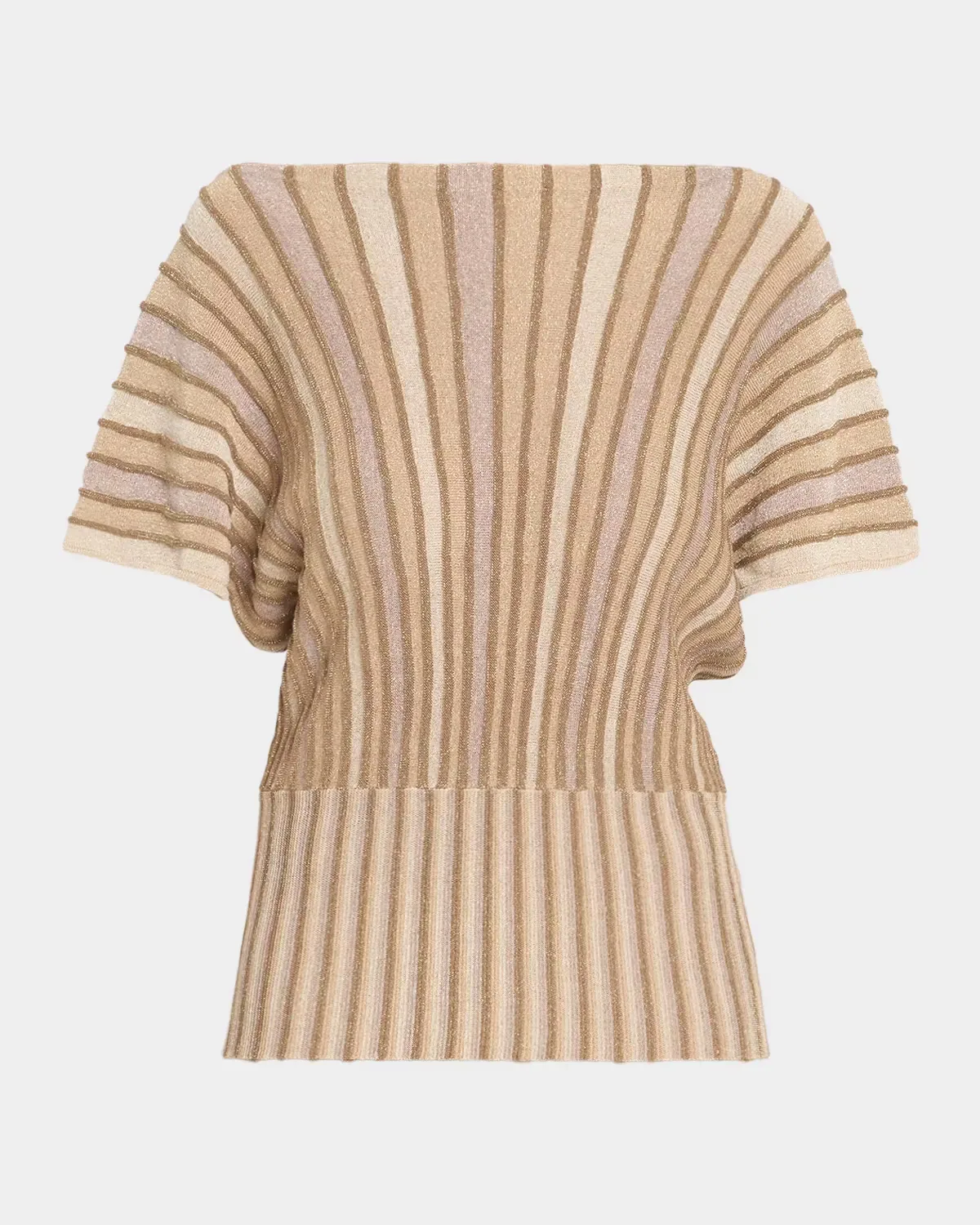 Estik Striped Boatneck Top by Chiara Boni La Petite Robe