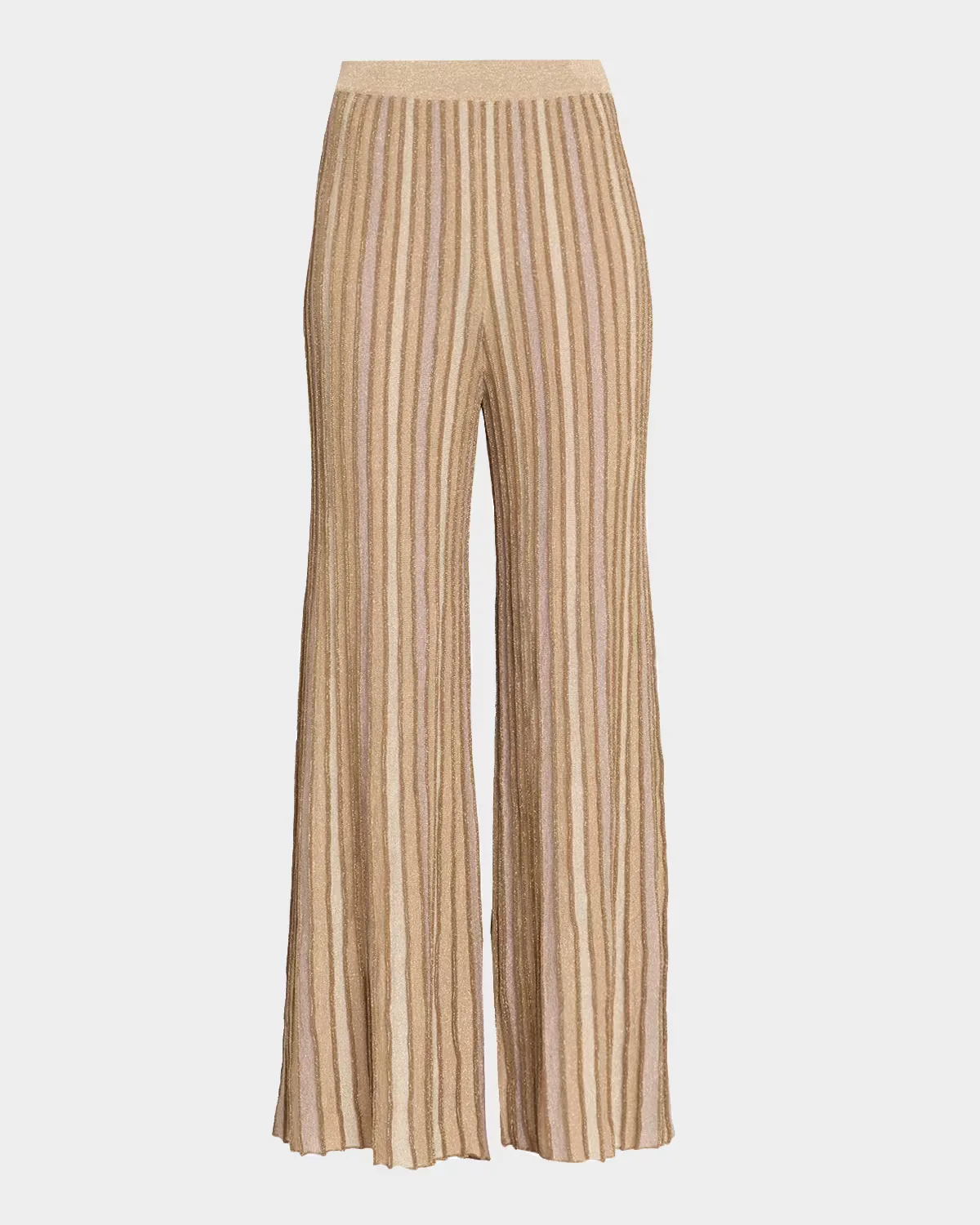 Alor Striped Flared Pants by Chiara Boni La Petite Robe