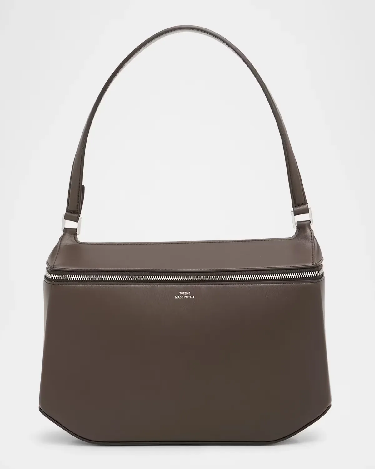 Clip Leather Shoulder Bag by Totême