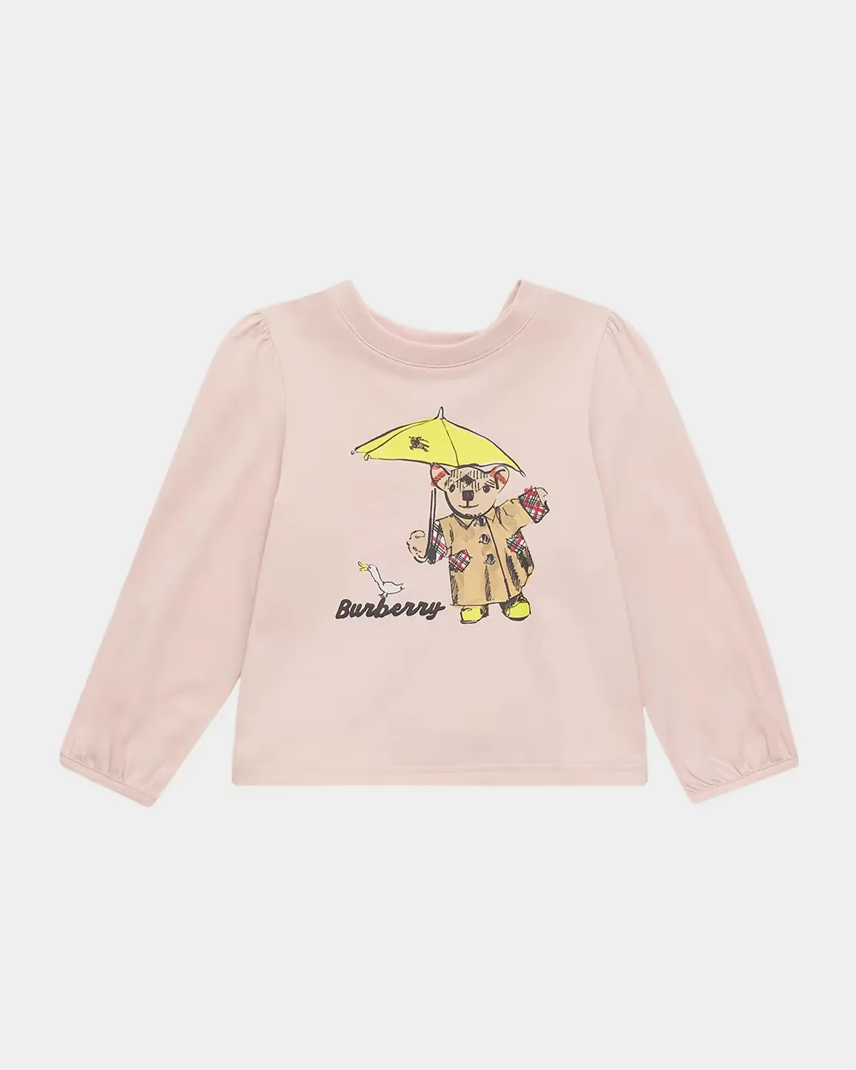 Thomas Bear Graphic Long-Sleeve T-Shirt by Burberry