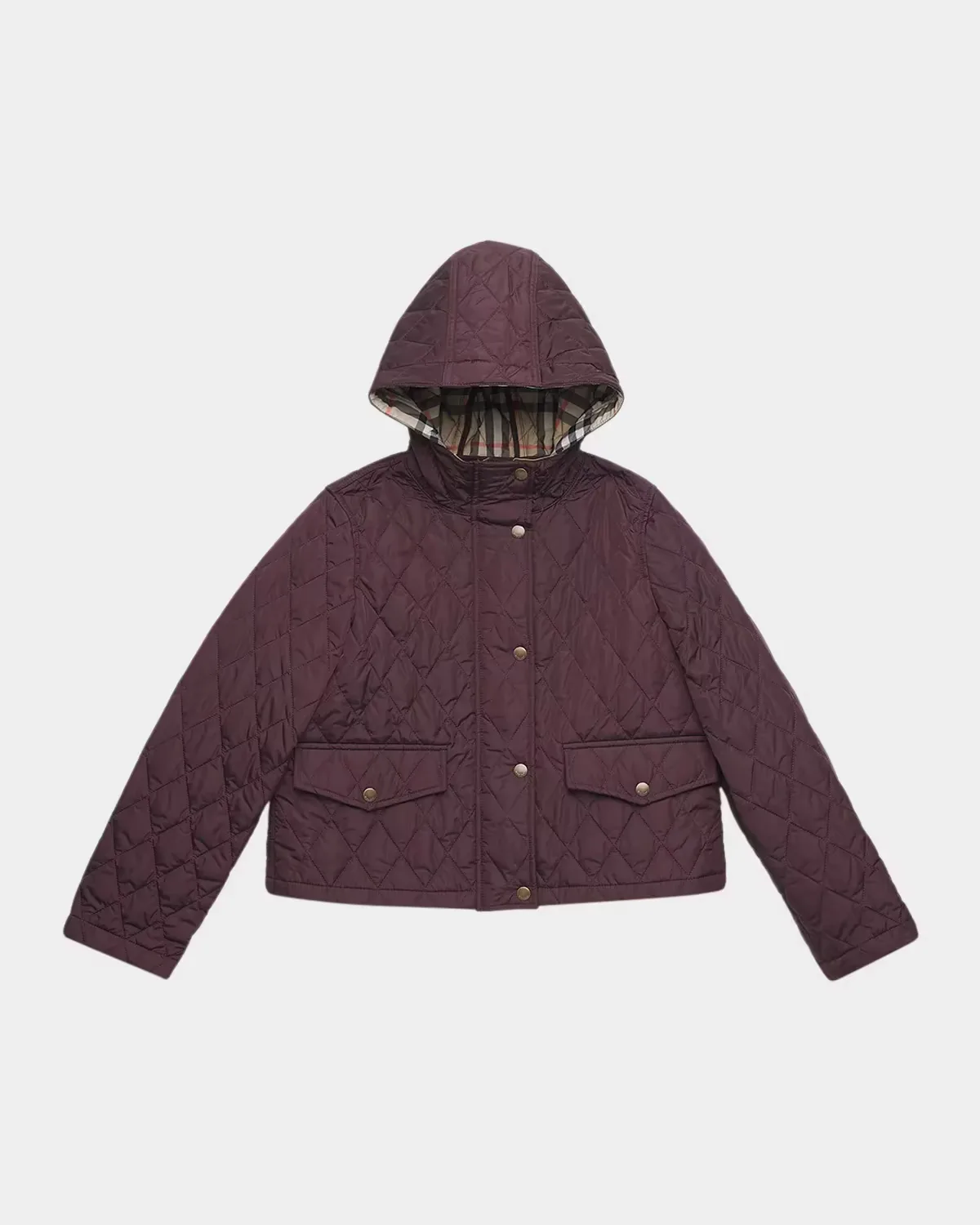 Quilted Hooded Jacket by Burberry