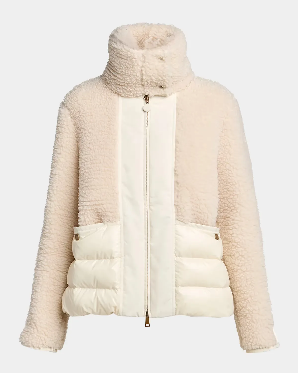 Glorieux Padded Faux Fur Jacket by Moncler