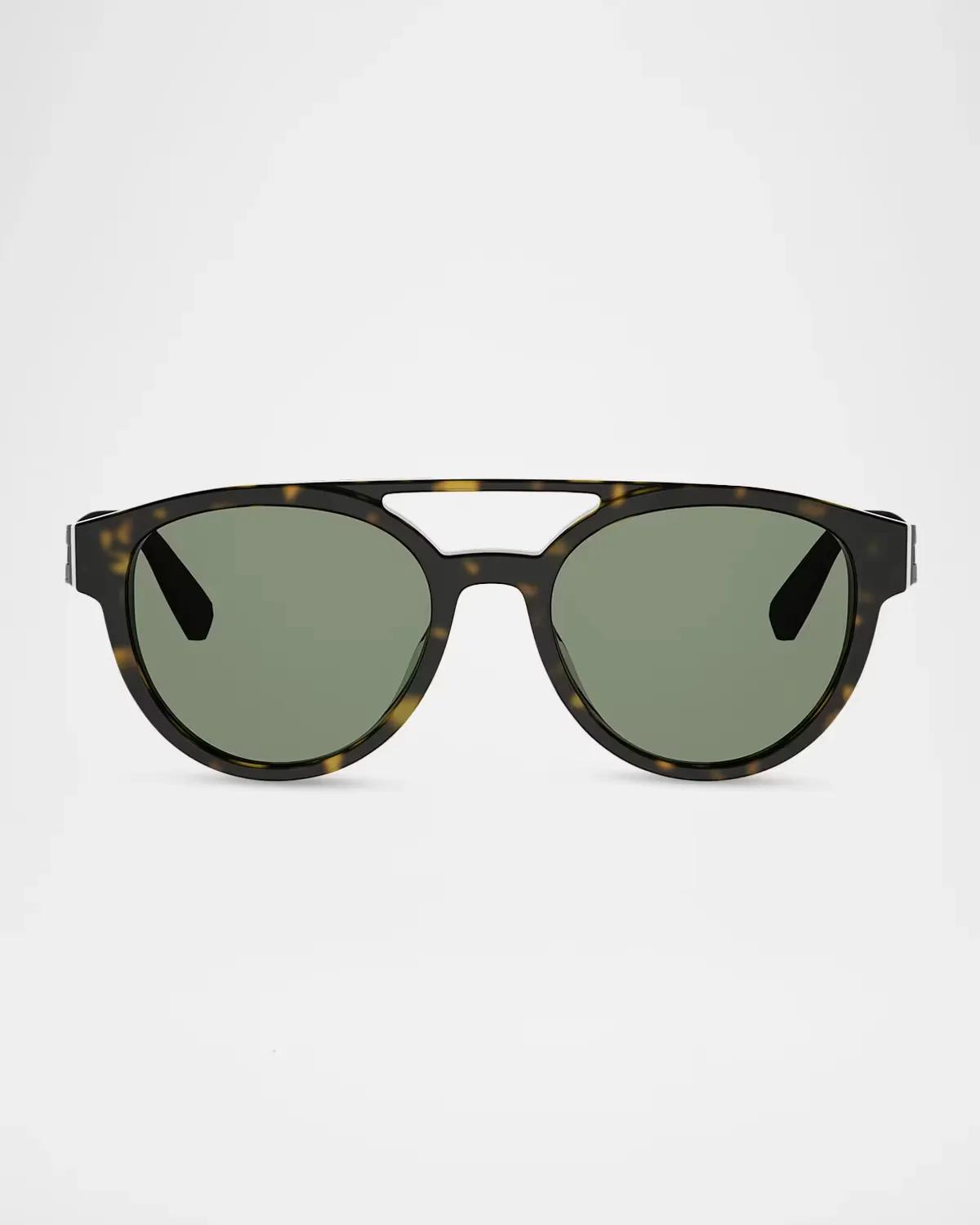 Aluminum 54MM Round Sunglasses by BVLGARI