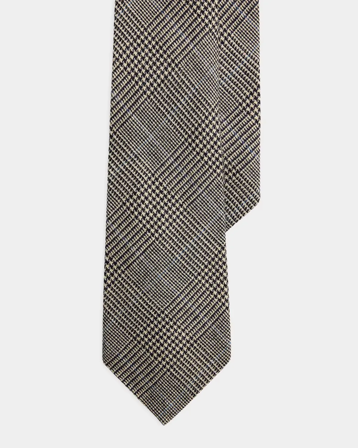 Glen Plaid Wool-Silk-Cashmere Tie by Ralph Lauren