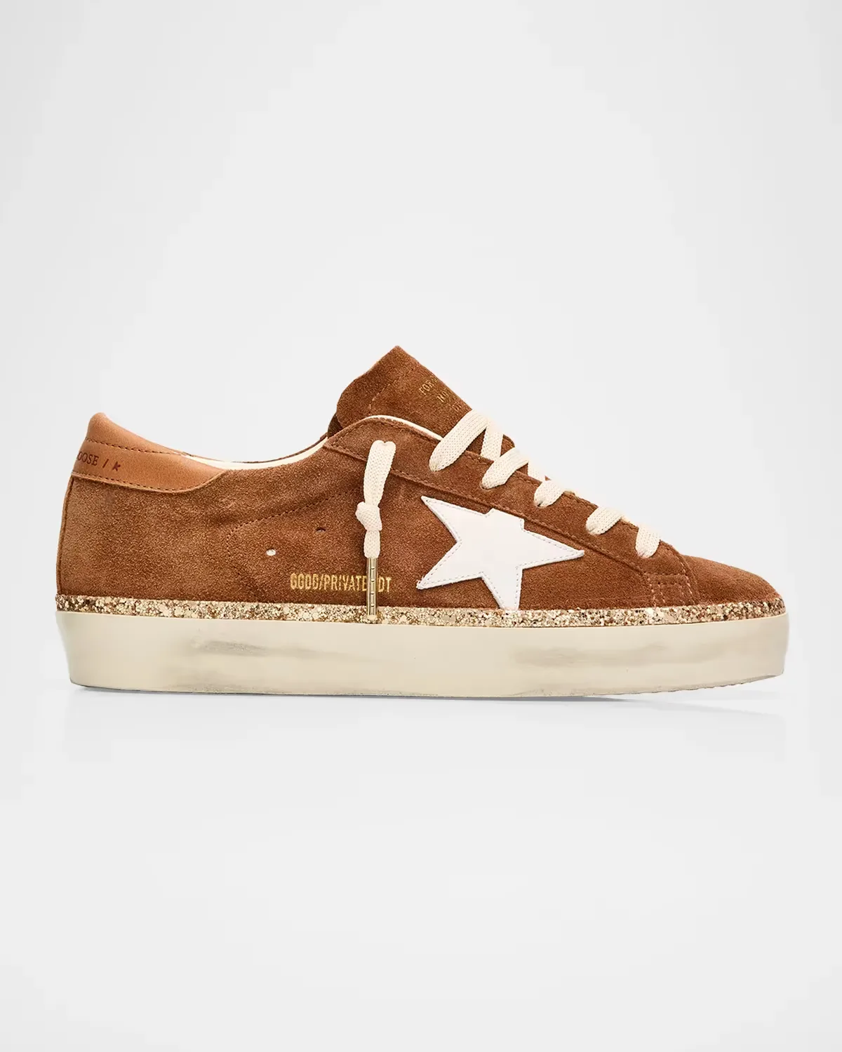 Hi-Star Suede Low-Top Sneakers by Golden Goose