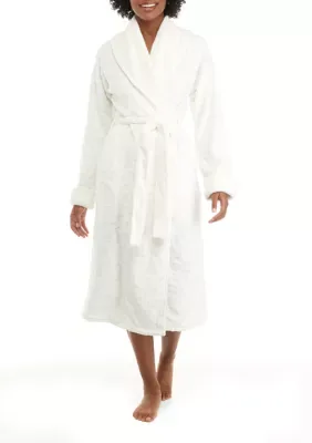 Embossed Leopard Robe by Kim Rogers