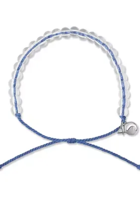 Signature Blue Beaded Bracelet