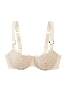 Lace Push Up Plunge Underwire Bra by Parisian