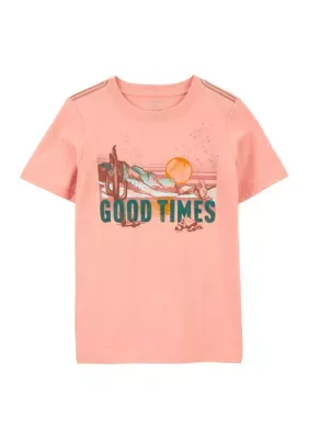Good Times Short Sleeve Graphic T-Shirt by Carter's