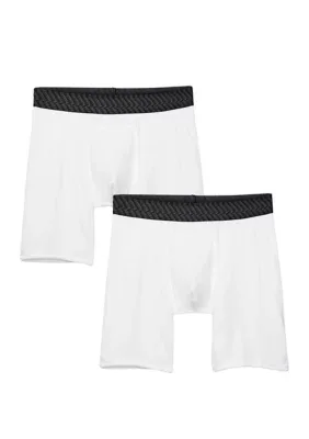 Cotton Basics 8" Boxer Briefs - 2 Pack by Tommy John