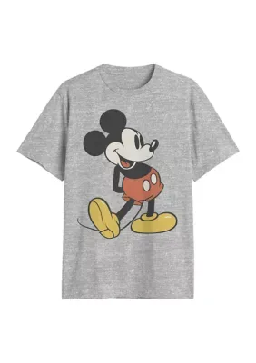 Giant Mickey Mouse Short Sleeve Graphic T-Shirt by Mad Engine