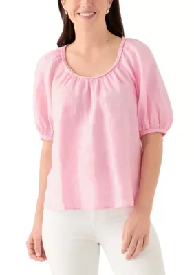 Calais Linen Top by Lilly Pulitzer