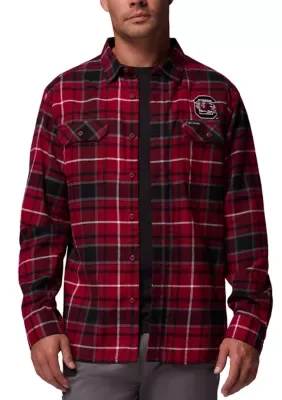 NCAA Long Sleeve Collegiate Flannel Shirt by Columbia