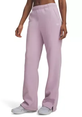 UA Rival Fleece Straight Leg Pants by Under Armour