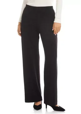 Travel Jersey Wide-Leg Pants by Karen Kane