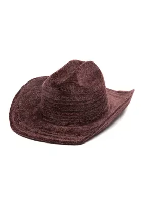 Chenille Knit Cowboy Hat by San Diego Hat Company