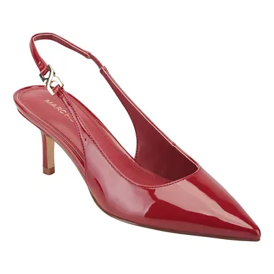 Ansel Slip-On Pointy Toe Slingback Pumps