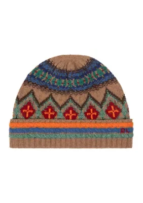 Textural Geo Beanie by Polo Ralph Lauren