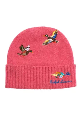 Shetland Duck Beanie by Polo Ralph Lauren