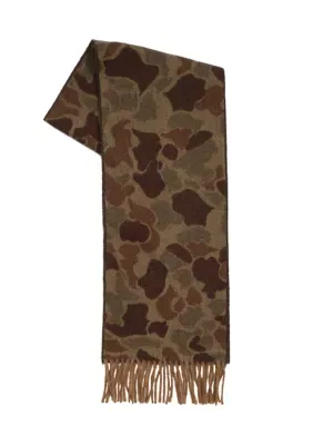 Camo Pattern Woven Scarf by Polo Ralph Lauren