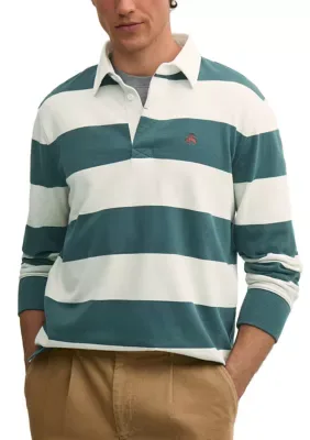 Cotton Rugby Shirt by Brooks Brothers