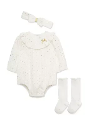 Shine Dot Bubble Set by Little Me
