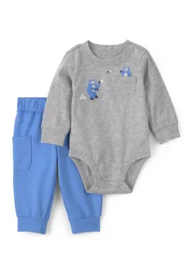 Bodysuit and Pants Set by Carter's