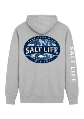Atlas Badge Hoodie by Salt Life