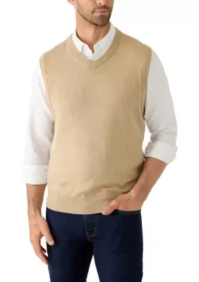 V-Neck Sweater Vest by Saddlebred