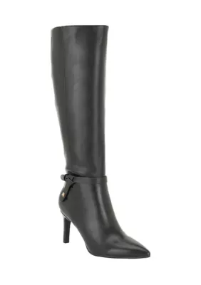 Jolay Leather Dress Boots by Tommy Hilfiger