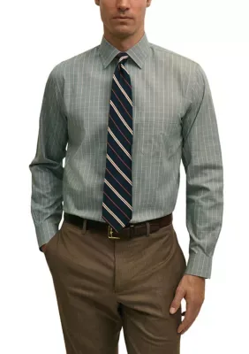 B by Brooks Brothers Regular Fit Non-Iron Spread Collar Dress Shirt by Brooks