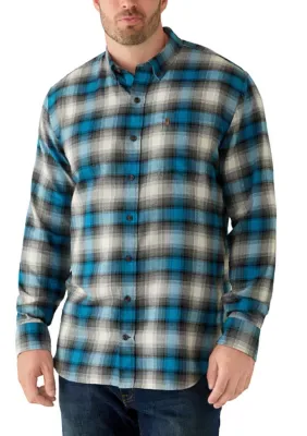 Long Sleeve Stratton Plaid Flannel Shirt
