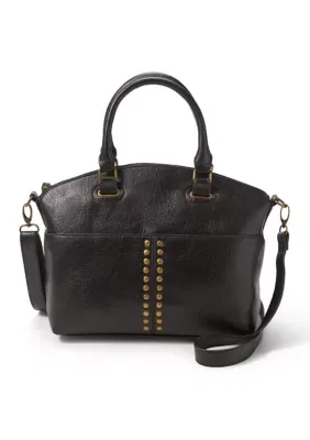 Studded Satchel