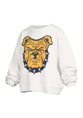 NCAA NC A&T Aggies Big Canvas Puff Janise Fleece Pullover by Pressbox