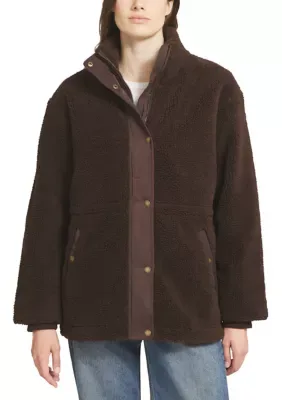 Teddy Bear Sherpa Jacket by Lands' End