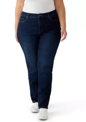 Straight Leg 5 Pocket Jeans by Kim Rogers