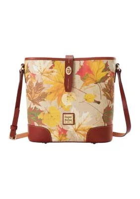 Maple Leaf Crossbody Bucket Bag by Dooney & Bourke
