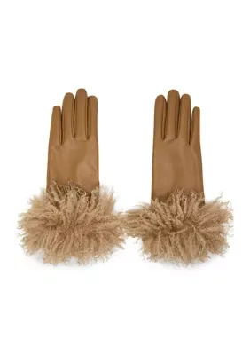 Faux Leather Gloves by Steve Madden