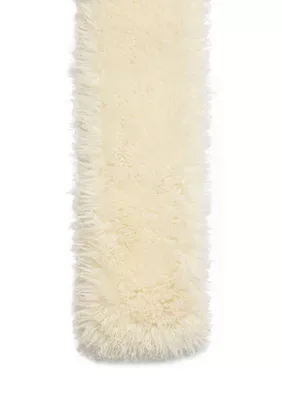 Mongolian Fur Scarf by Steve Madden