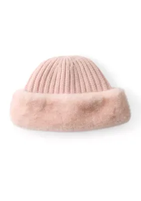 Fur Cuffed Beanie by Vince Camuto