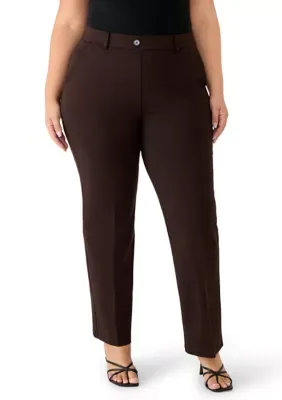 Faux Fly Trousers by Kasper