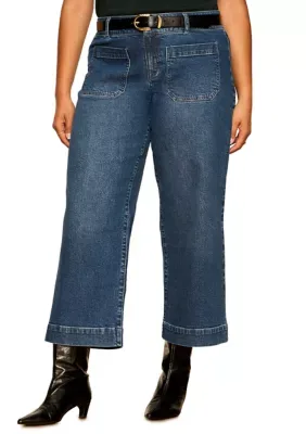 Chelsea Wide Leg Jeans by Sanctuary