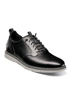 Sync Plain Toe Elastic Lace Oxfords by Stacy Adams